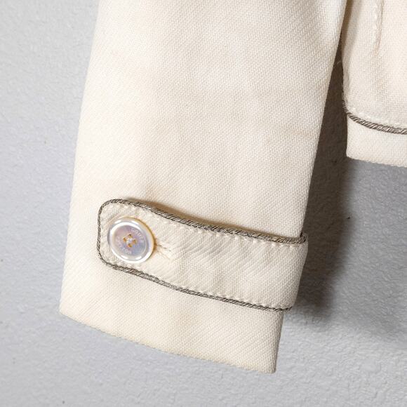 Louis Vuitton Women’s Designer Jacket Vintage Luxury Old Money Neutral US Size 2 - Picture 7 of 14